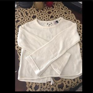 Love by design sweater with back design. Size L